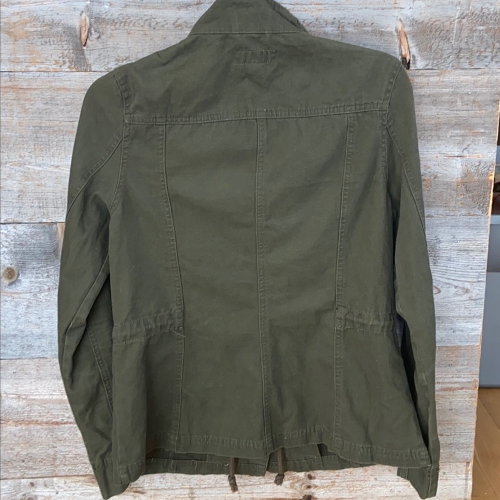 Merona Army Green Jacket Size Small - Picture 5 of 6